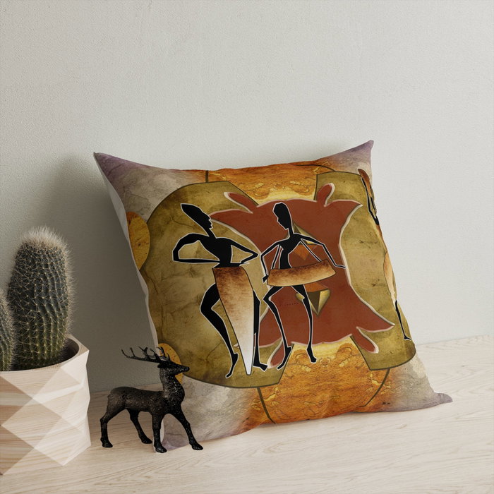 Aberto Design Cojín Multicolor 43 x 43 cm con Relleno de Silicona Aberto Design Cojín Multicolor 43 x 43 cm con Relleno de Silicona
